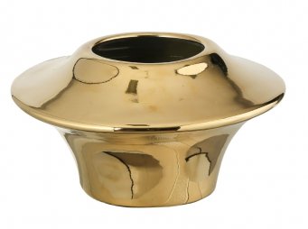 AK.WLT0678 MAT GOLD VAZO 2 ORTA 20*20*19 CM